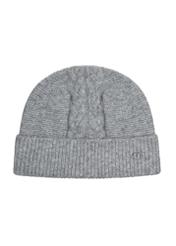 Women's grey plaid hat CZADT-0169-95(Z23)-02