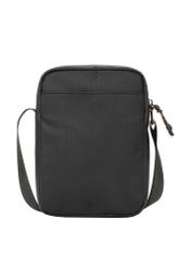 Black city shoulder bag TORMN-0432-99(Z26), back view of the product on a white background.