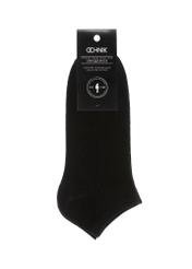 Women's short black socks SKADT-0053A-99(W24)-02