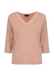 Pink women's blouse BLUDT-0156-34(W24)-03