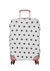Small suitcase cover with polka dots AW-013-0007-0P-S(W26)
