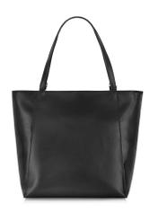 Capacious black women's shopper bag TORES-1058-99(Z24)-04