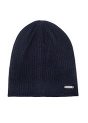 Navy blue men's winter hat CZAMT-0046A-7D(Z26)