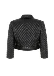 Women's Short Leather Ramones KURDS-0317-1220(W22)-05