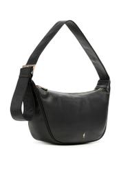 Black leather shoulder bag TORES-1317-99(Z26)