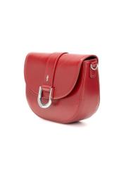 Red classic women's handbag TOREC-0879 B-41(Z 25), diagonal product view on a white background.