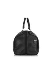 Black leather men's travel bag TB-250-99(KS)-02