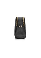 Black small women's handbag TOREC-0036E-99(Z25), side view of the product on a white background.