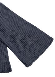 Navy blue men's winter scarf SZAMT-0016-7E(Z26)