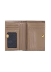 Medium women's leather wallet PORES-0970-86(Z25), product view inside on white background.