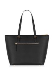 Elegant black women's shopper bag  TOREC-0953-99(Z24)-03