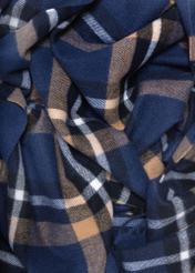 Men's winter scarf in check SZAMT-0079-69(Z24)-03