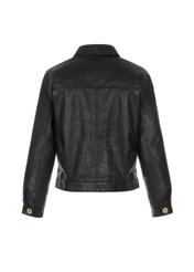 Women's leather transitional jacket KURDS-0302-1155(W22)-04
