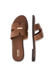 Camel women's flip-flops BUTYD-0725D-1D(W26), product view from above on a white background.