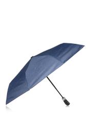 Women's folding umbrella in navy blue PARSD-0012-61(W24)-01