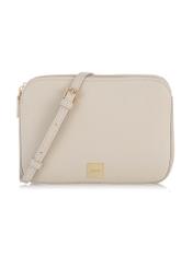 Cream pea-print women's handbag TOREC-0205C-16(W24)-01