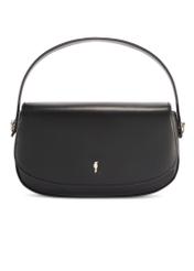 Small black women's messenger bag TOREC-1185-99(W26)