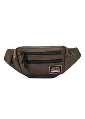 Men's khaki waist bag TORMN-0418-8D(W26) - front product view, on white background.