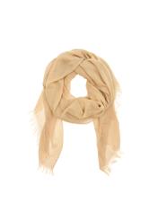 Beige large women's scarf SZADT-0171-82(W24)-01