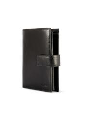 Large men's leather wallet PORMS-0678-99(W26), diagonal product view on a white background.