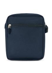 Navy blue men's bag TORMN-0384-69(Z25), product view from the back on a white background.