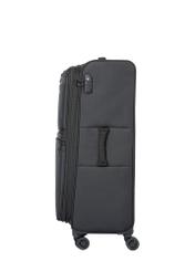 Large suitcase on wheels WALNY-0048-99-28(W26), side view of the product on a white background.