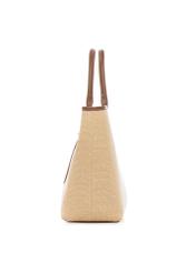Large women's straw handbag TOREC-1229-1E(W26), side product view, on white background.