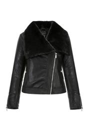 Women's insulated leather jacket KURDS-0336-5554(Z22)-04