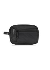 Black men's cosmetic bag large TORMN-0334-99(W24)-01