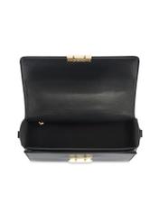 Black women's handbag TOREC-1080-99(Z25), product view from above on a white background.