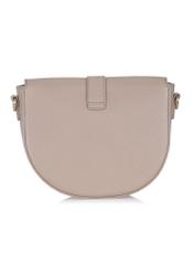 Leather beige shoulder postbag TORES-0979-81(W24)-04