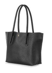 Black women's shopper bag TOREC-0938-99(W24)-02