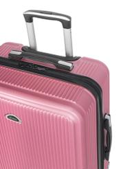 Cabin suitcase on wheels WALAB-0053-5C-19(W26), view of the product handle on a white background.