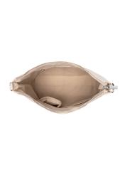 Cream purse handbag TOREC-0886A-80(Z25), view of the inside of the product on a white background.