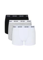 Men's cotton boxer shorts three-pack ZESMB-0002A-15(Z24)-01