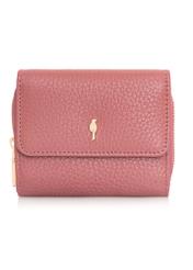 Small pink leather women's wallet PORES-0802E-31(Z24)-3