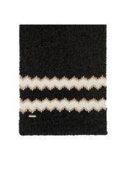 Warm black women's scarf SZADT-0149-99(Z23)-02