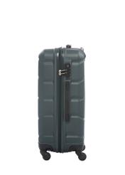 Medium suitcase on wheels WALAB-0077-8C-24(W26), side view of the product on a white background.