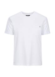 White basic Men's T-shirt  TSHMT-0097-11(W24)-04