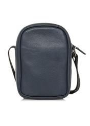 Navy blue leather men's bag TORMS-0017D-69(W25)-04