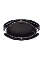 Black women's shoulder bag TOREC-1297-9I(Z26), product view inside on white background.