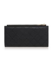 Large black women's wallet with embossing POREC-0347-99(Z24)-02