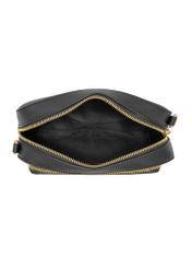 Small black cross body bag TOREC-0904-99(W24)-05