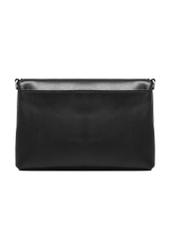 Black leather women's messenger bag TORES-1083-99(W25)-04