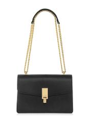 Black women's handbag on a chain TOREC-1023-99(W25)-01