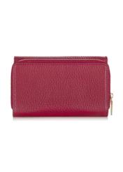 Large pink leather women's wallet PORES-0801B-34(W24)-04