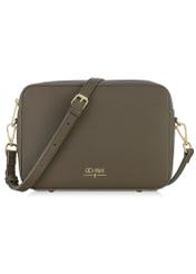 Classic women's handbag in khaki color TOREC-0003F-55(W24)-01