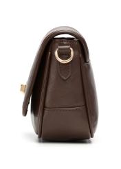 Small brown women's handbag TOREC-1249-1H(Z26), side view of the product on a light background.