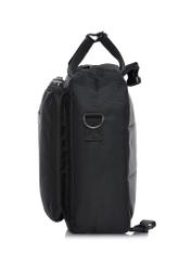 Black men's 2-in-1 backpack and travel bag TORMN-0310-99(W24)-07