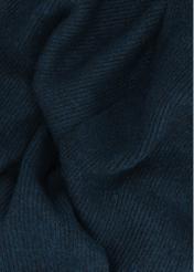 Green women's scarf with a wool blend SZADT-0202-8C(Z26), close-up of the material on a white background.